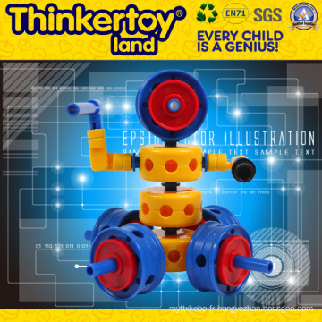 Le jouet DIY ABS transforme le robot
